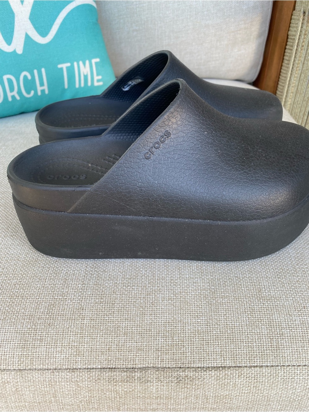 CROCS Women's Platform Clog Mule